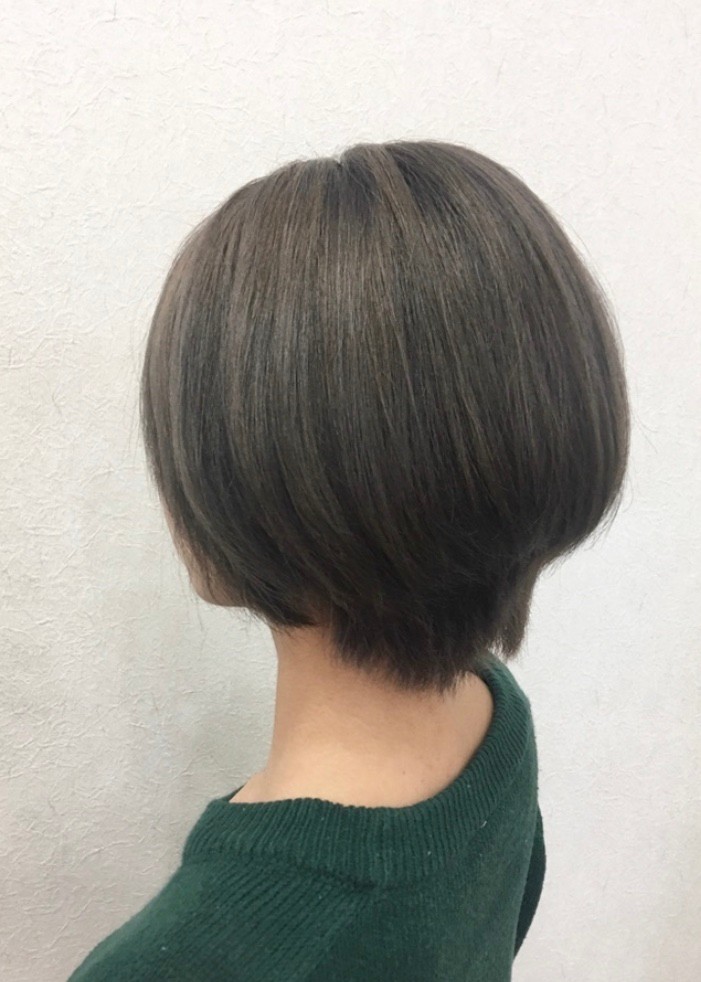 ミディアム ショート ヘアスタイルギャラリーカテゴリー ネイル ヘアーサロン アジアン